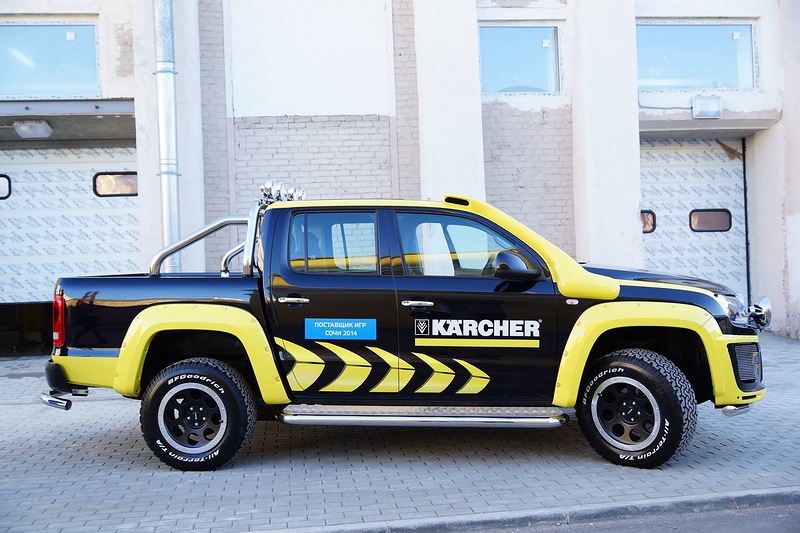 VW Amarok Karcher