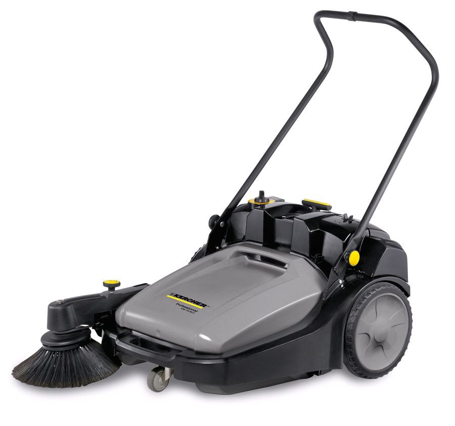 Как выглядит робот полотер подметальная машина Подметальная машина Karcher KM 70/30 C Bp Pack 1.517-214 с ручным управлением - 